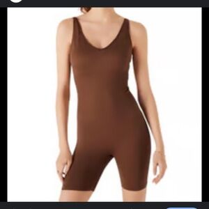 PINK ACTIVE Seamless onesie XL NWT